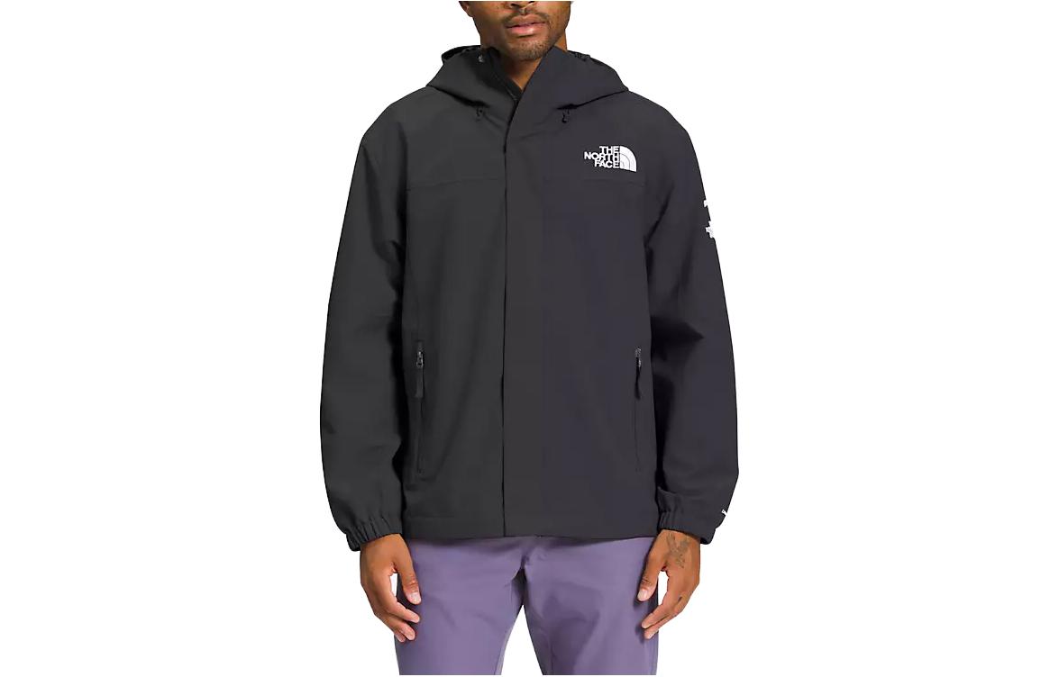 TNF Logo Print Casual Jacket Asphalt Gray NF0A7ZZ4-0C5