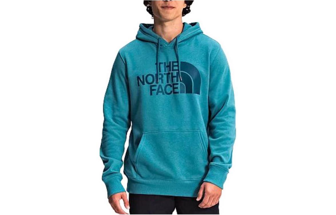 TNF Logo Print Drawstring Sweatshirt - Blue NF0A4M4B-4Y3 圖 2