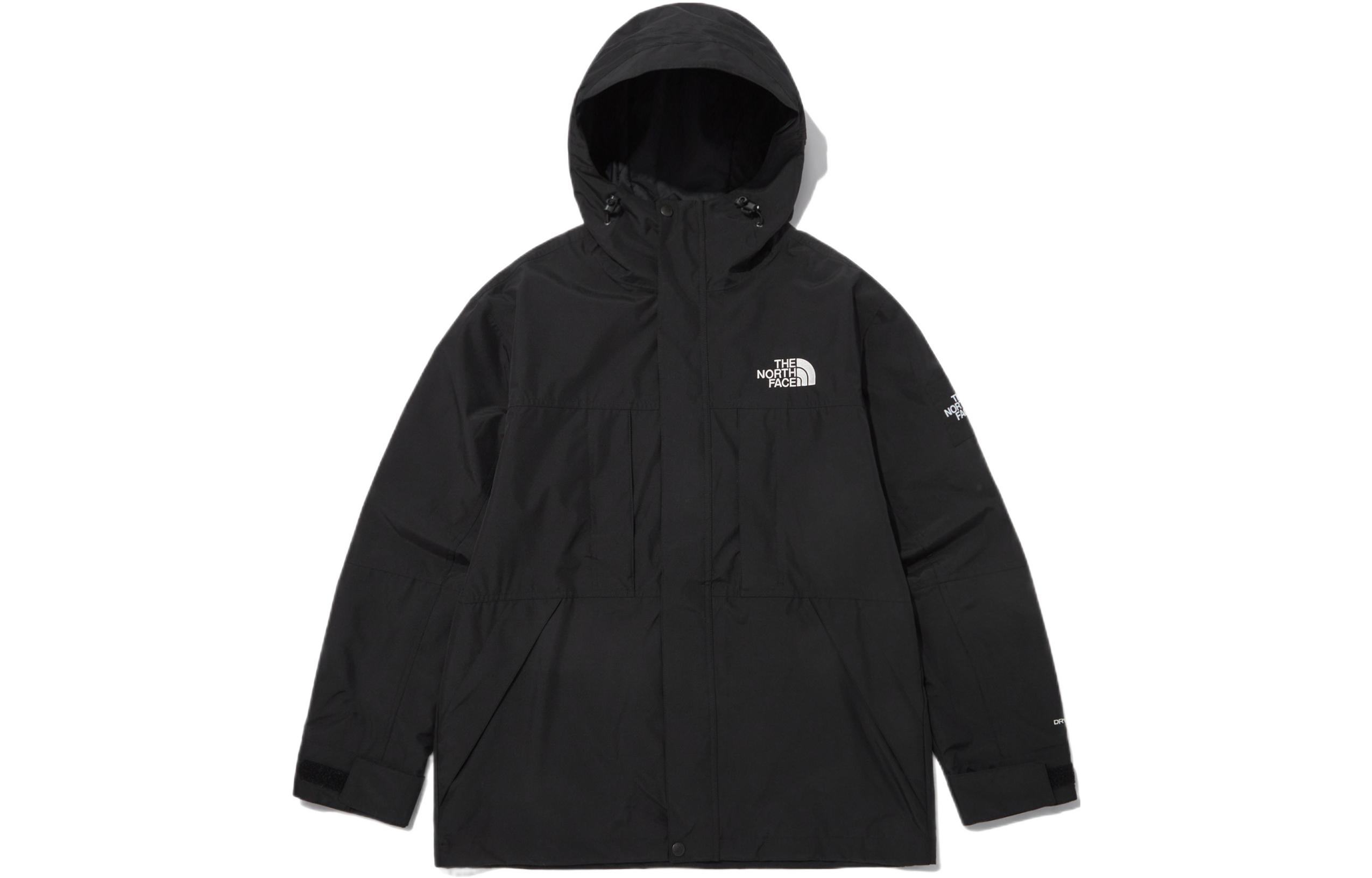 TNF Logo Print DryVent Zip Hoodie Jacket Black SS23 Exclusive NJ2HP01K