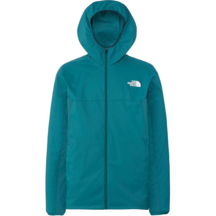 TNF Logo Print Green Hoodie Jacket for Men NP72385-BM