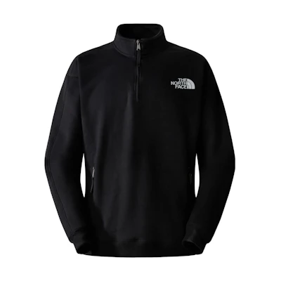 TNF Logo Print Half-Zip Pullover Long-Sleeve Sweatshirt NF0A84GM-OGC