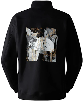 The North Face 圖標印花半拉鍊長袖運動衫 NF0A84GM-OGC Lookbook The North Face 圖標印花半拉鍊長袖運動衫 NF0A84GM-OGC