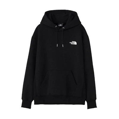 TNF Logo Print Hoodie Black Unisex Casual Sweatshirt NT62348-K