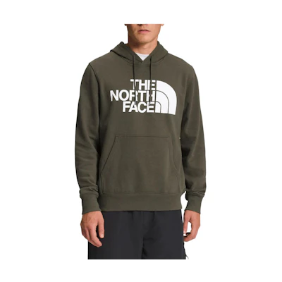 TNF Logo Print Hoodie Retro Style - New Gray Green NF0A7UNL-21L