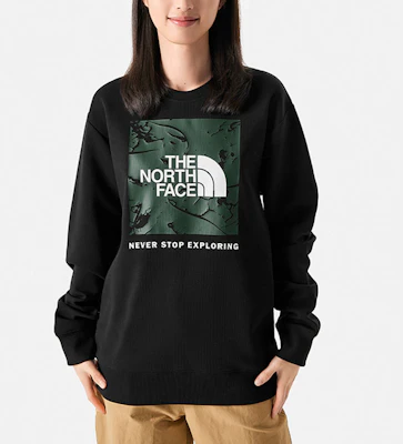 The North Face 黑色針織Logo印花男女款衛衣 NF0A86Q0-JK3 Purchase The North Face 黑色針織Logo印花男女款衛衣 NF0A86Q0-JK3