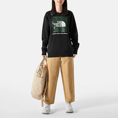 The North Face 黑色針織Logo印花男女款衛衣 NF0A86Q0-JK3 Details for The North Face 黑色針織Logo印花男女款衛衣 NF0A86Q0-JK3