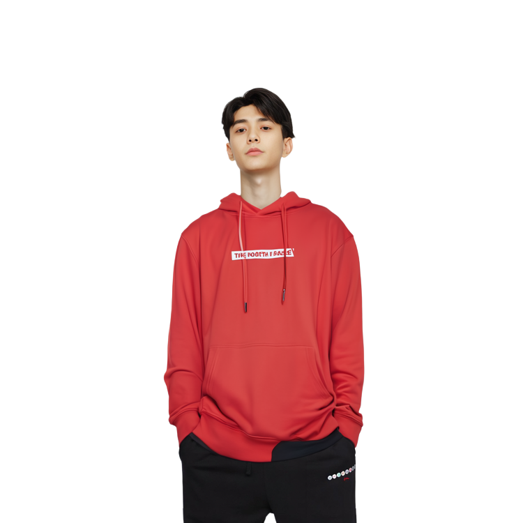 TNF Logo Print Limited Edition Hooded Sweatshirt Red Unisex NF0A4UDK-15Q 圖 7
