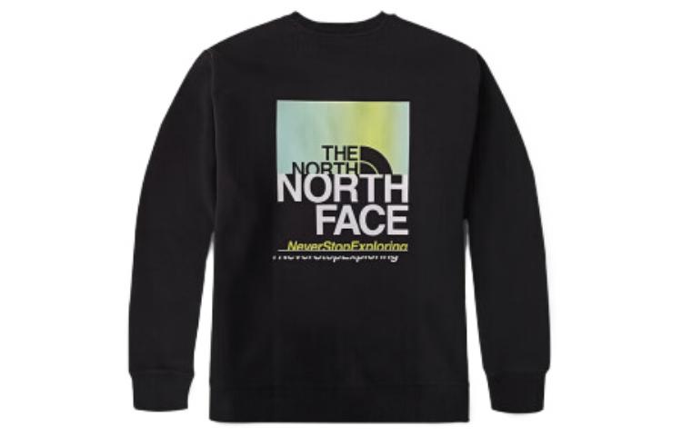 TNF Logo Print Loose Fit Retro Sweatshirt Unisex Black NF0A81MI-JK3