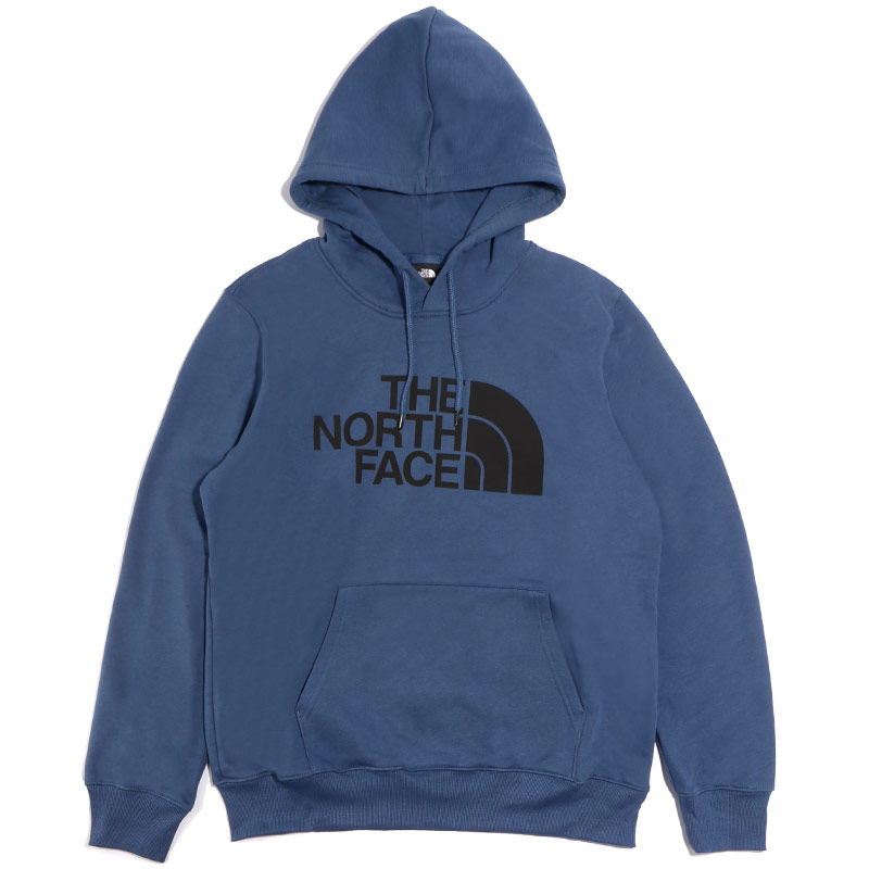 TNF Logo Print Navy Blue Hoodie Casual Sweatshirt NF0A7UNL-MPF
