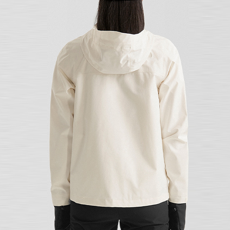 TNF Logo Print Outdoor Waterproof Windproof Jacket Beige Unisex. NF0A7WCK-N3N 圖 5