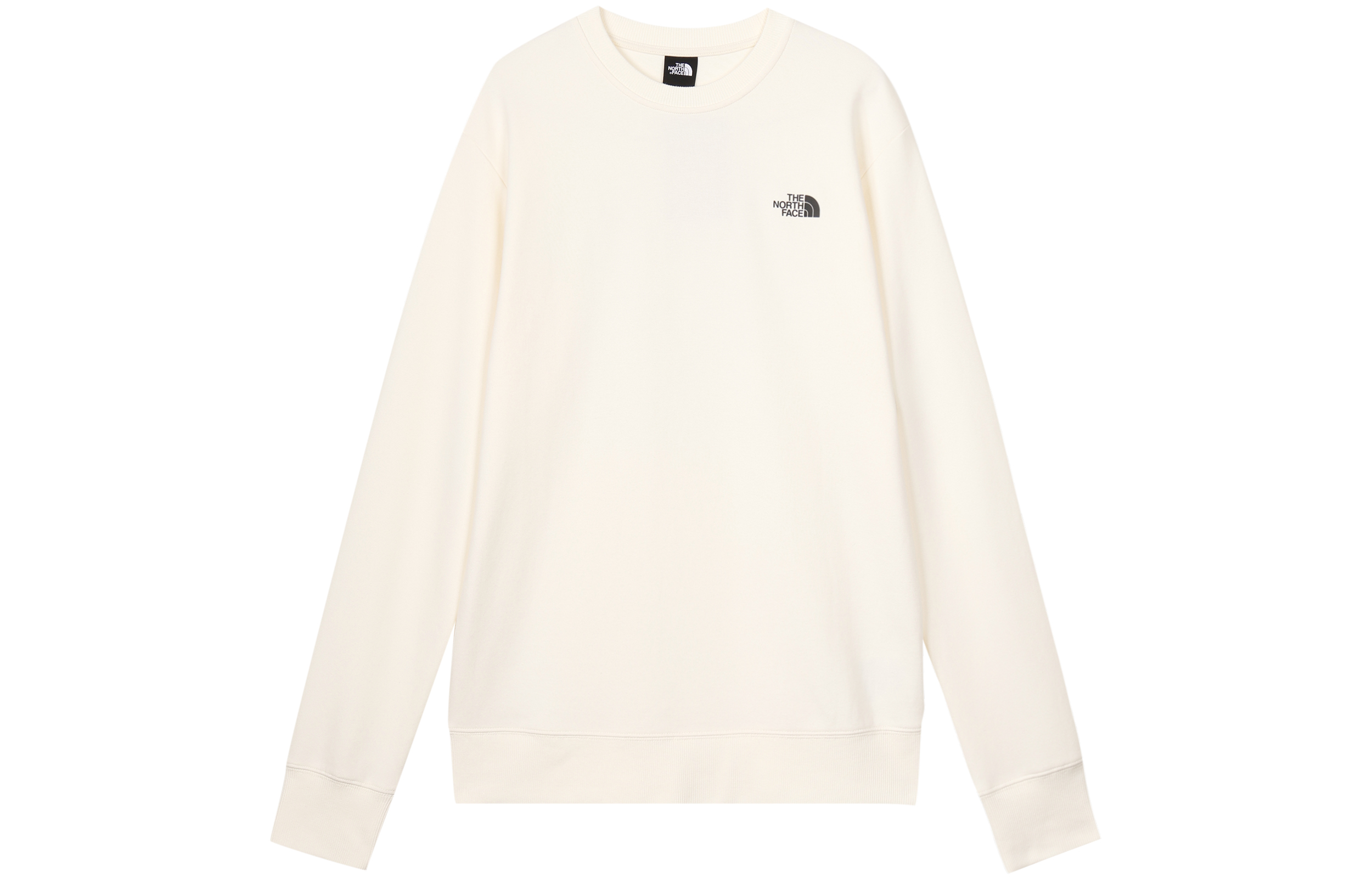 Order The North Face Logo印花寬鬆版型男女款套頭衫 - 奶白色 NF0A81MI-N3N