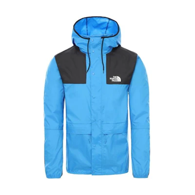 TNF Logo Print Patchwork Hooded Jacket NF00CH37-W8G