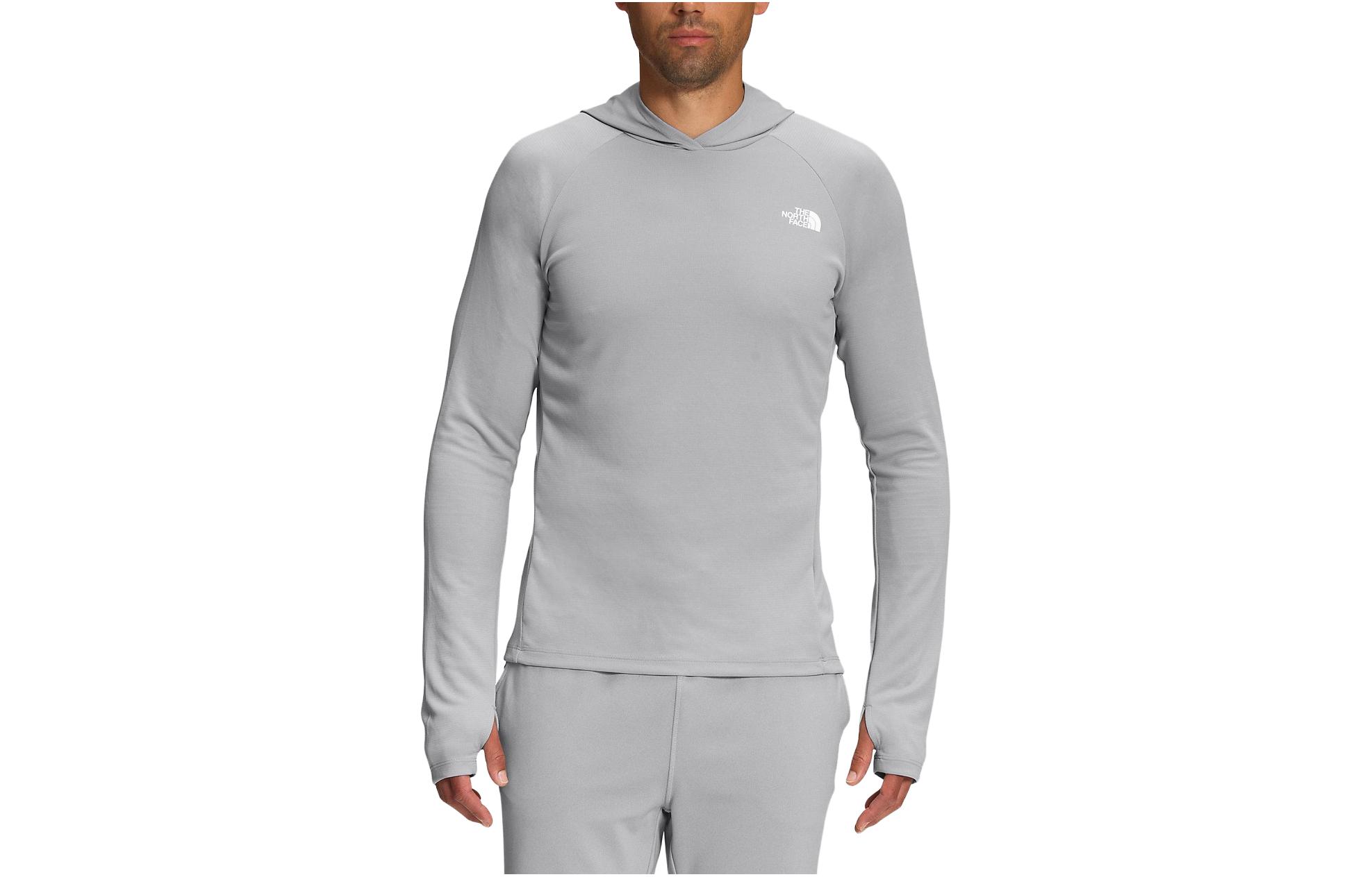 TNF Logo Print Pullover Hoodie Gray NF0A53BS-DV9