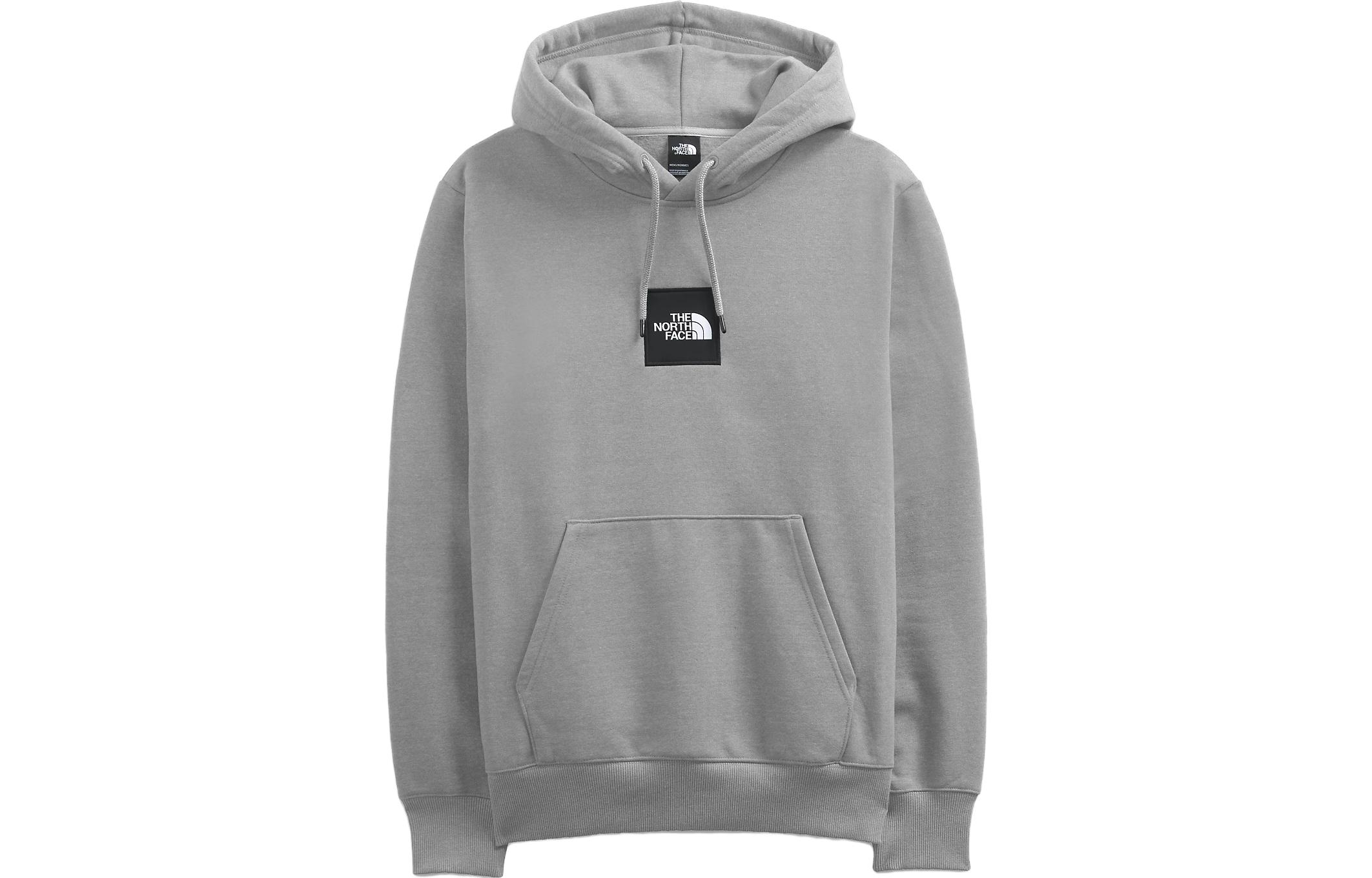 TNF Logo Print Pullover Hoodie Men’s Grey NF0A7QC2-78M