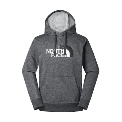 TNF Logo Print Pullover Hoodie Unisex Dark Gray NF0A3VQW-DYZ
