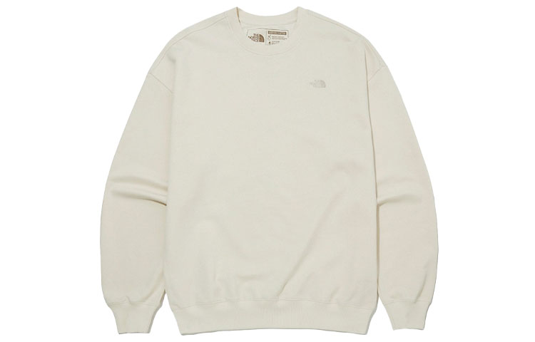 TNF Logo Print Pullover Sweatshirt Unisex Off-White NM5MN00J