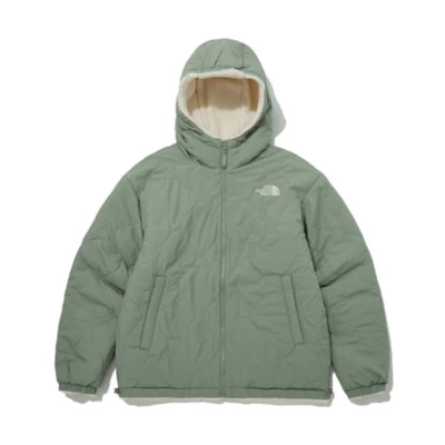 TNF Logo Print Reversible Hooded Jacket Unisex NJ4FP54J