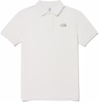 The North Face Logo Print Slim Fit Polo Shirt White Short Sleeve NI7PQ12C The North Face Logo Print Slim Fit Polo Shirt White Short Sleeve NI7PQ12C