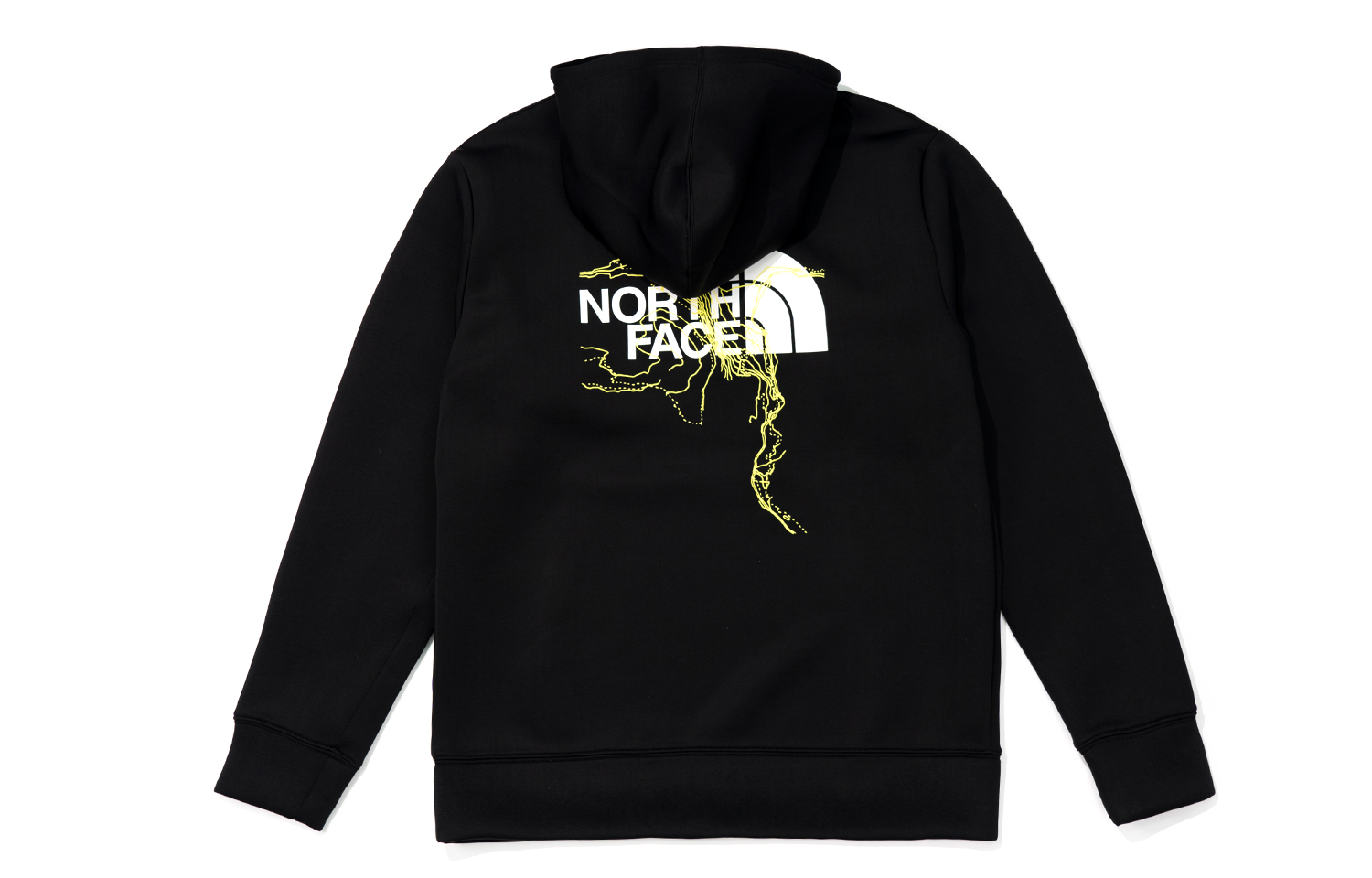 TNF Logo Print Solid Color Hoodie Unisex - Black NF0A7WF1-JK3