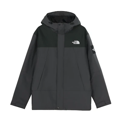 THE NORTH FACE Logo Print Waterproof Hooded Jacket Light Gray Unisex NJ3BN61J