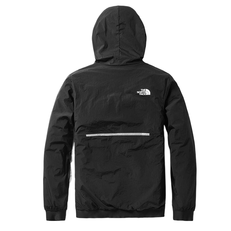 TNF Logo Print Waterproof Hooded Jacket - Black NF0A3VS1-JK3 圖 3