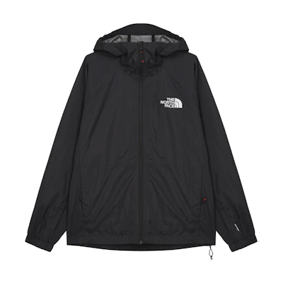 TNF Logo Print Waterproof Zip Hoodie Jacket Black NF0A82VM-JK3