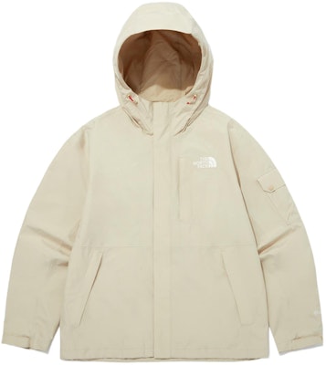 The North Face Logo Print Hoodie Jaket Zip-Up Warna Beige NJ2GQ02B Buy The North Face Logo Print Hoodie Jaket Zip-Up Warna Beige NJ2GQ02B