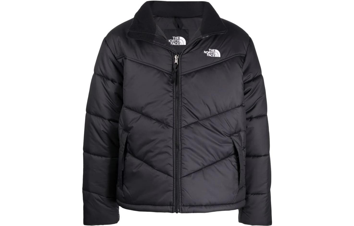 TNF Logo Print Zip-Up Jacket Black NF0A2VEZ-TNF