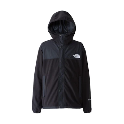 TNF Logo Print Zip Hoodie Jacket Unisex Black NP22436-K