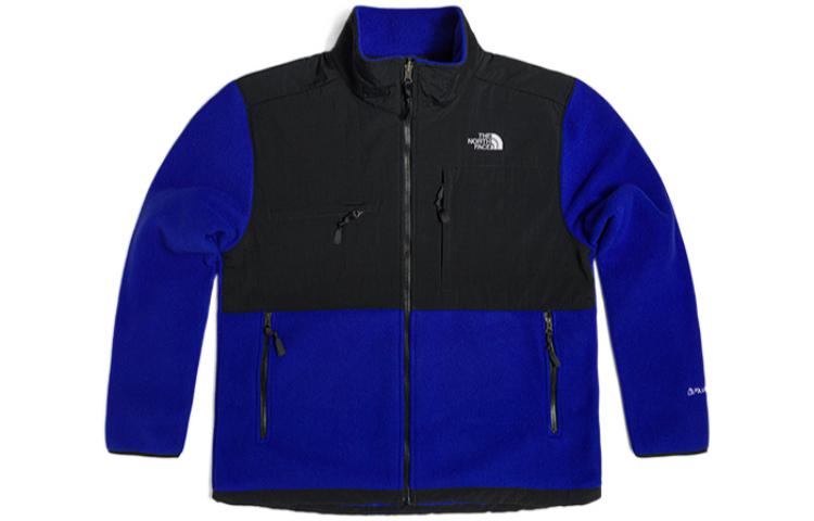 TNF Logo Print Zip Utility Jacket Blue NF0A7UR2-40S