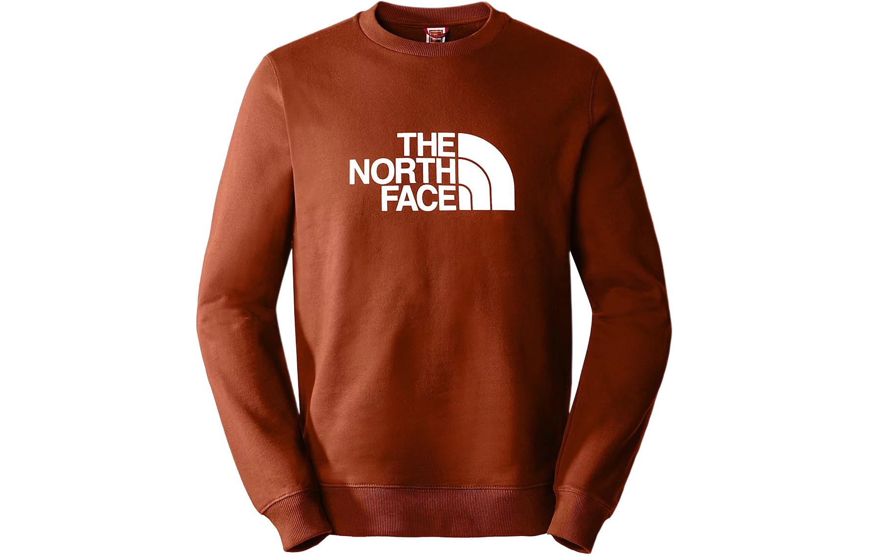 TNF Logo Printed Crewneck Sweatshirt Bronze NF0ACSV2-LV4