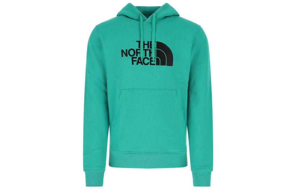 TNF Logo Printed Kangaroo Pocket Pullover Hoodie NF00AHJY-ZCV