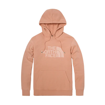 TNF Logo Printed Pink Hoodie Sweatshirt Unisex Casual Style NF0A4U8Y-V3R