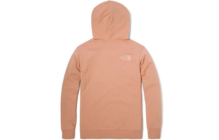 TNF Logo Printed Pink Hoodie Sweatshirt Unisex Casual Style NF0A4U8Y-V3R 圖 3