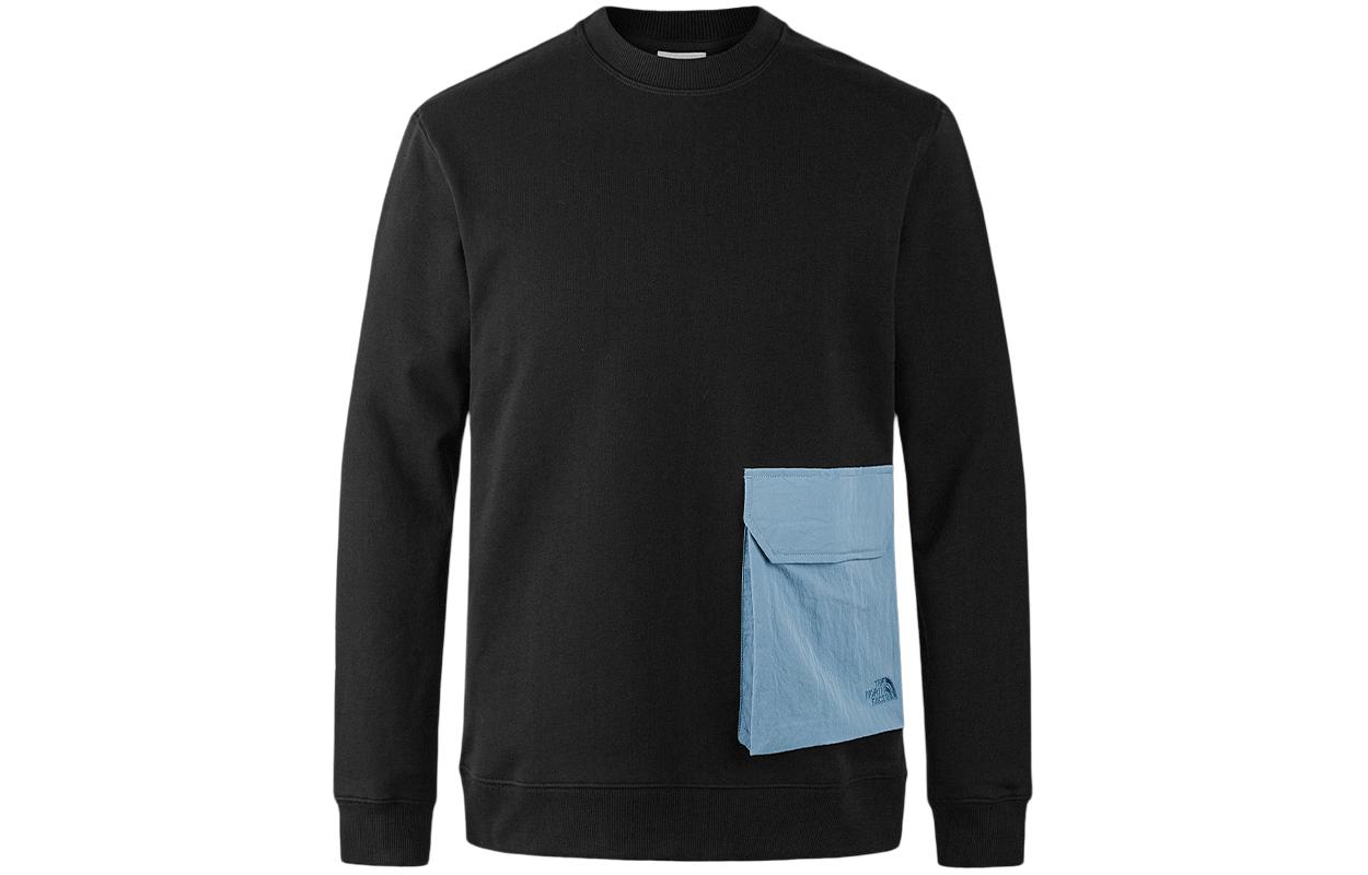 The North Face Logo Printed Pullover Sweatshirt Black - Comfortable & Breathable NF0A87UT-JK3