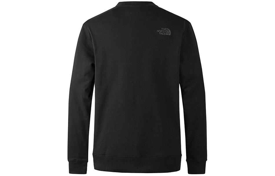 Lookbook The North Face 印花徽標黑色套頭衫 - 舒適透氣 NF0A87UT-JK3