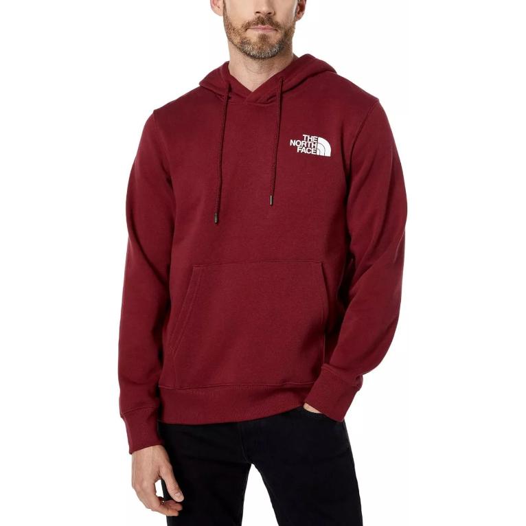 TNF Logo Pullover Hoodie Deep Red NF0A7UNS-7S5