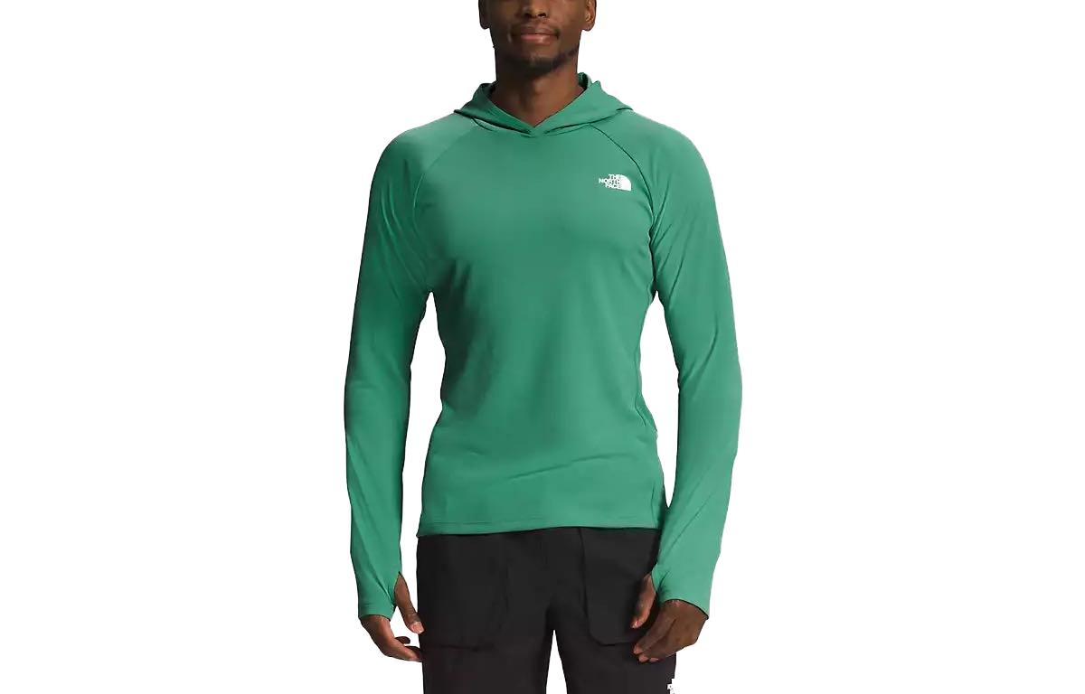 TNF Logo Pullover Hoodie Green NF0A53BS-NYC