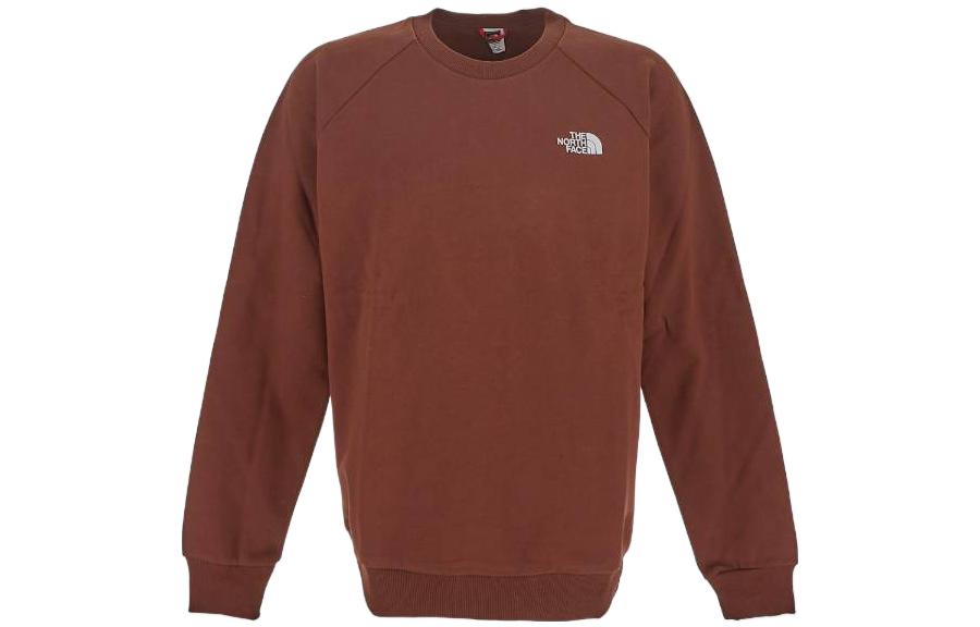 TNF Logo Pullover Sweatshirt Brown - Long Sleeve NF0A4SZ9-6S2