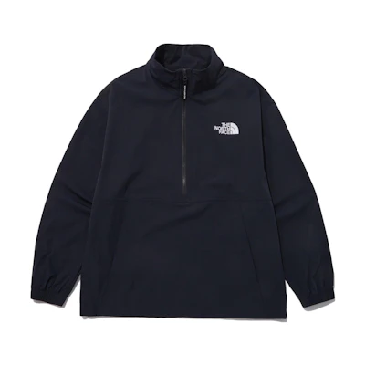TNF Logo Quarter-Zip Navy Blue Sweatshirt NA3BP12A