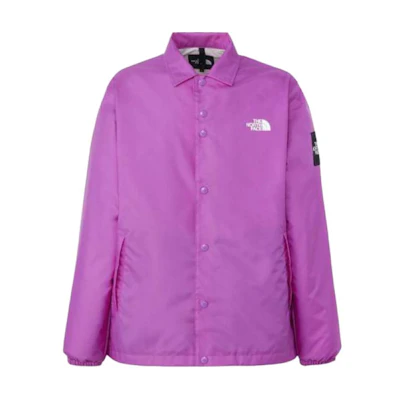 TNF Logo Slim-Fit Long Sleeve Jacket Unisex in Eggplant Purple NP72130-AB