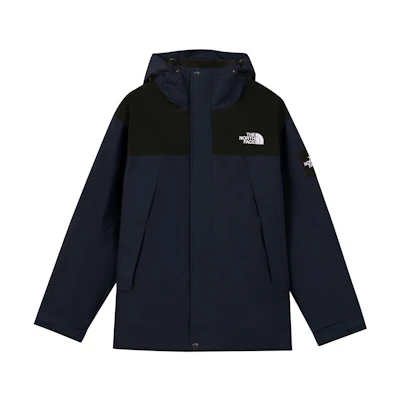 TNF Logo Softshell Hooded Jacket Navy Unisex Outdoor Waterproof NI3BN53L