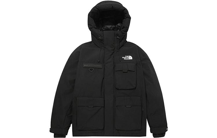 The North Face Logo Winter Multi-Pocket Jacket Unisex Black NJ1DM67A