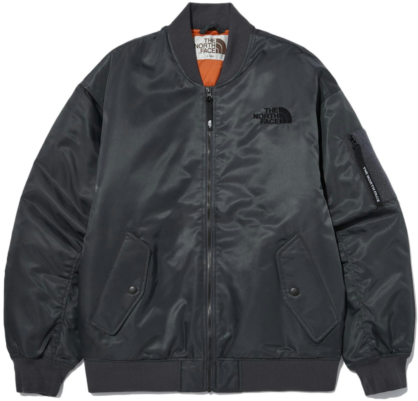 the-north-face-logo-zip-up-bomber-jacket-unisex-charcoal-gray-nj-3-nn-53-l