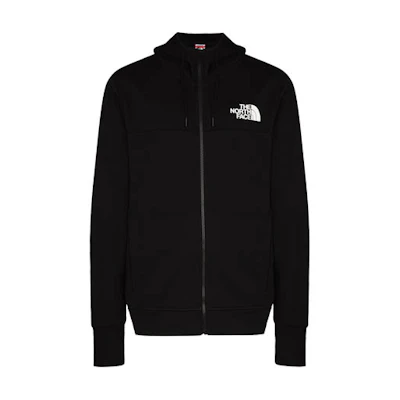 TNF Logo Zip-Up Hoodie Jacket Black NF0A4SWM-JK3