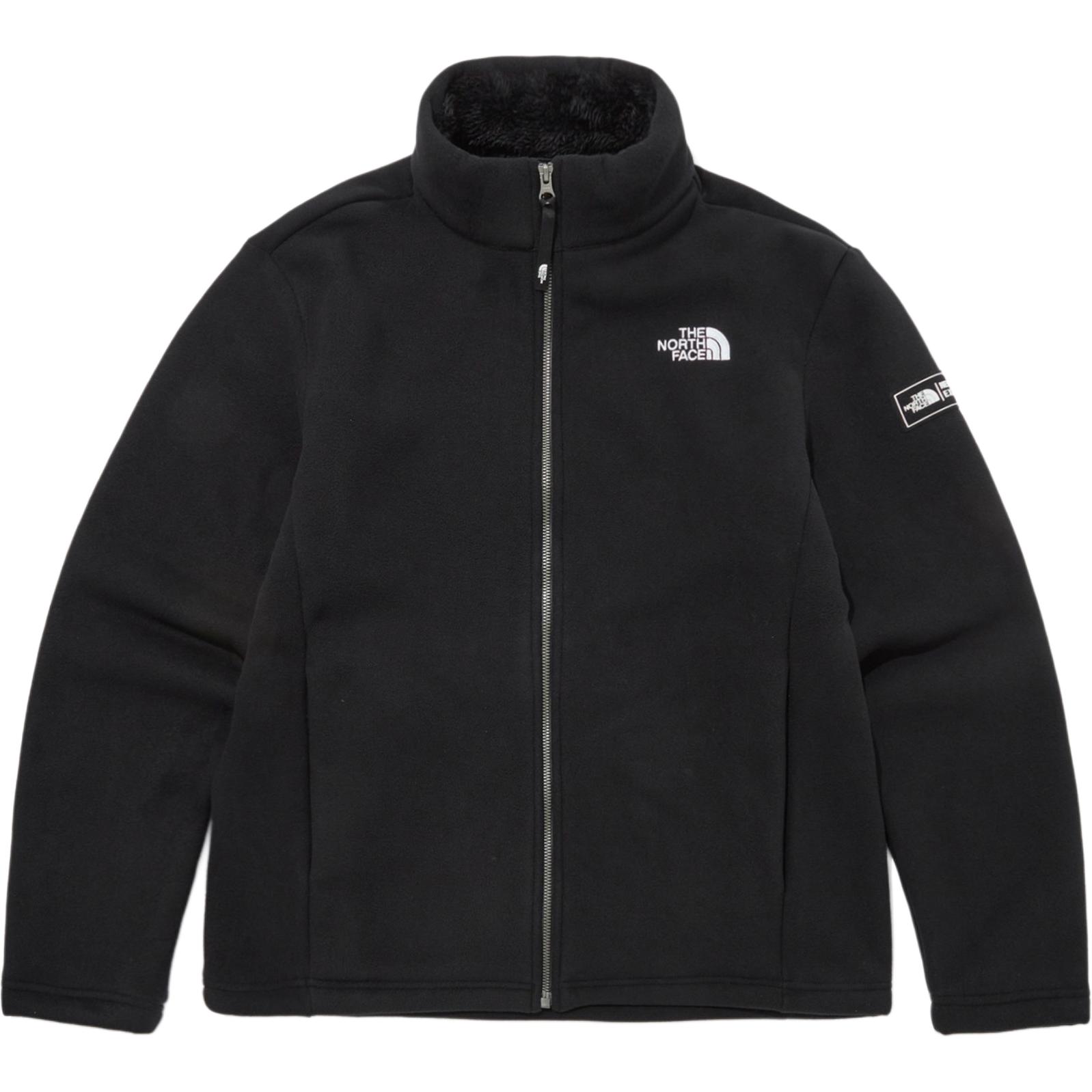 TNF Logo Zip-Up Jacket Black NJ4FP66A