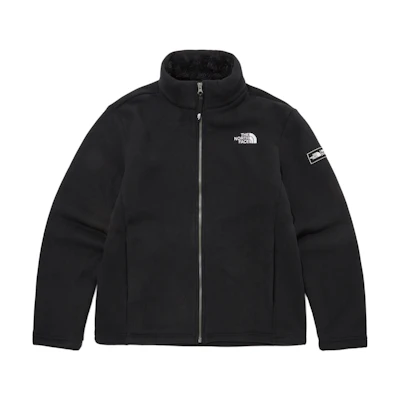 TNF Logo Zip-Up Jacket Black NJ4FP66A