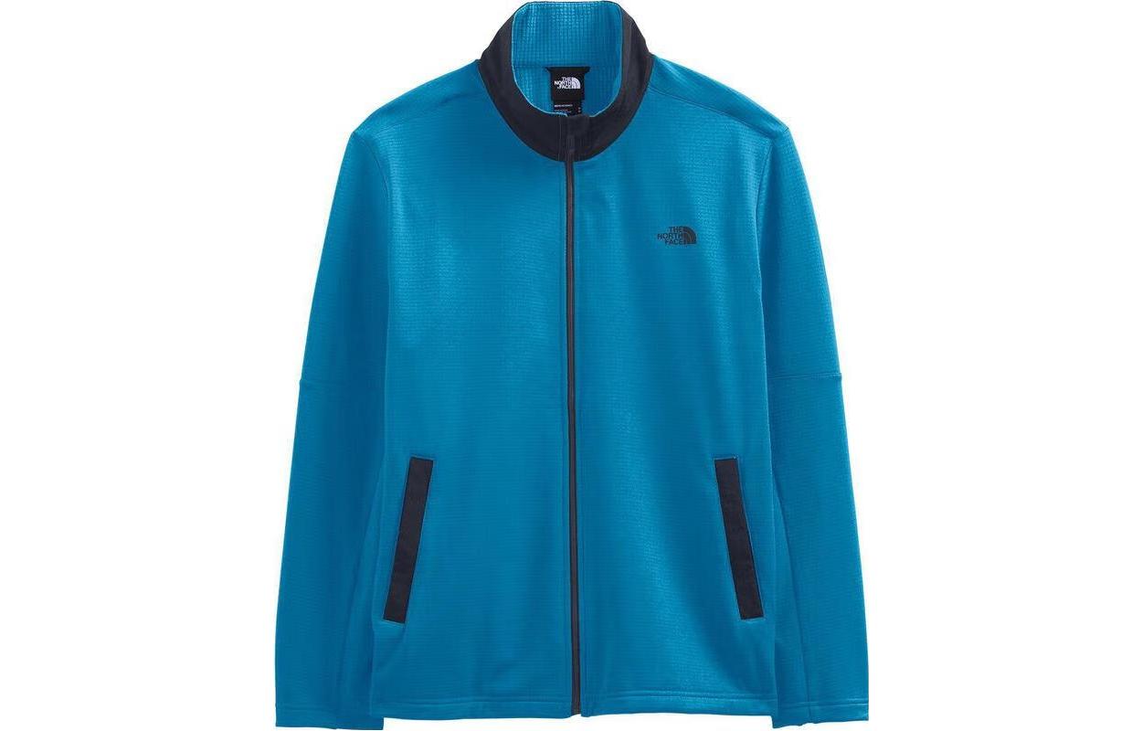 TNF Logo Zip-Up Jacket Ocean Blue NF0A5364-49C