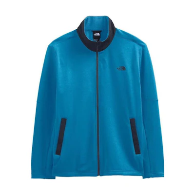 TNF Logo Zip-Up Jacket Ocean Blue NF0A5364-49C