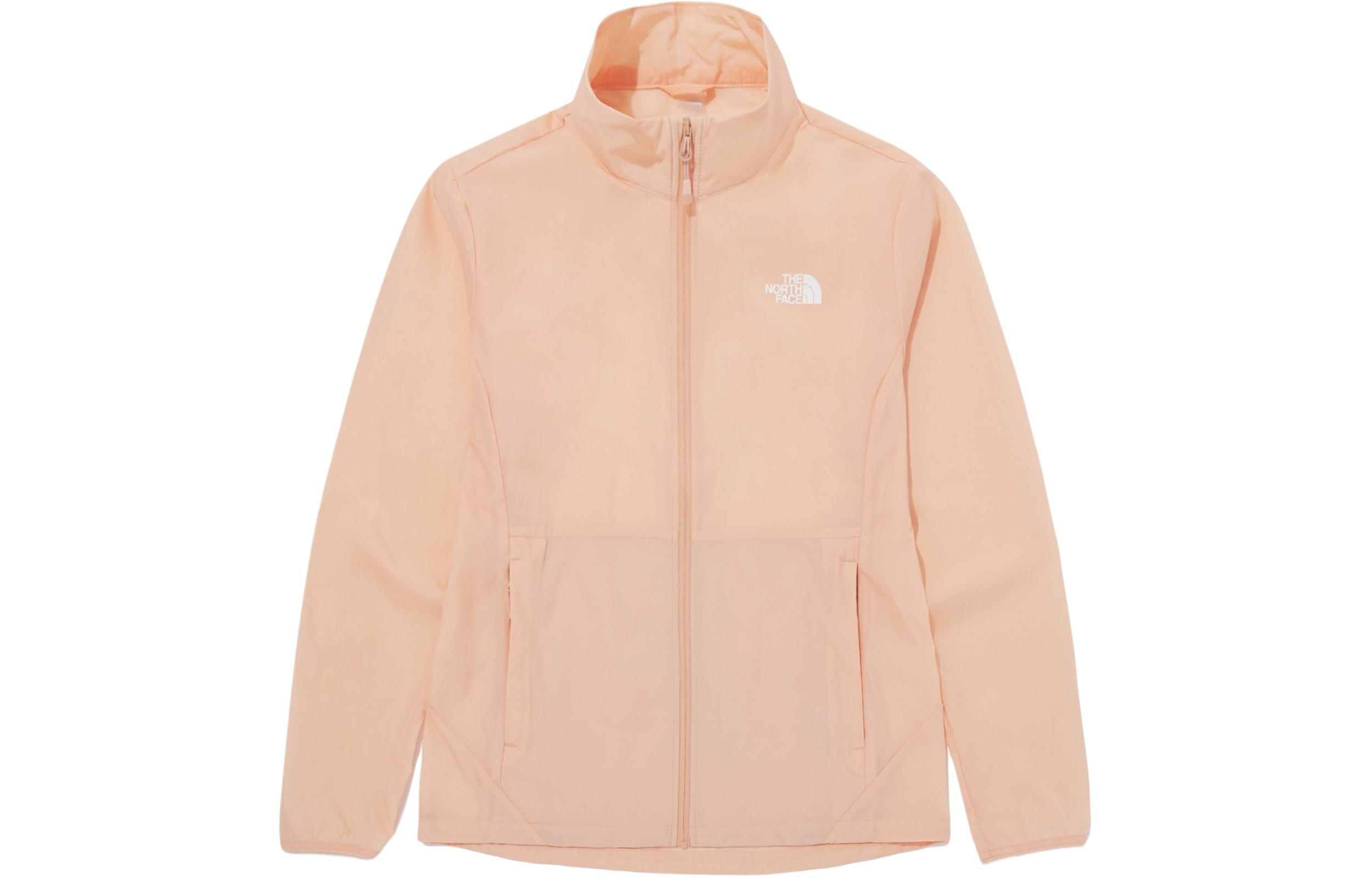TNF Logo Zip-Up Jacket Pink NJ3LQ30C